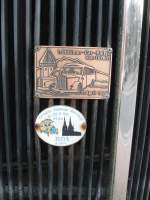 Saurer Nahaufnahme vom K�hlergrill des Saurer-Reisebusses.