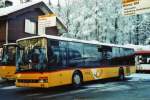 Postauto Fl�ck, Brienz Nr. 3/BE 568'700 Setra (ex AVBB Schwanden) am 22. Januar 2009 Br�nigpass, Bahnhof