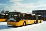 Postauto CarPostal Ouest VD 386'069 Mercedes Citaro am 14. Februar 2009 Yverdon, Postgarage
