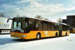 Postauto CarPostal Ouest VD 545'211 Mercedes Citaro am 14. Februar 2009 Yverdon, Postgarage