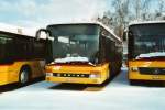 Postauto CarPostal Ouest NE 101'619 Setra am 14. Februar 2009 Yverdon, Postgarage