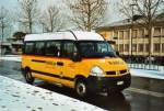 Postauto CarPostal Ouest VD 391'514 Renault am 14. Februar 2009 Yverdon, Bahnhof