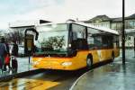 Postauto CarPostal Ouest VD 335'348 Mercedes Citaro am 14. Februar 2009 Yverdon, Bahnhof