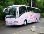 Scania Irizar ZOB Stuttgart: Die Farbe gew�hnungsbed�rftig.