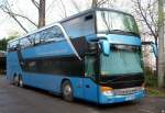 setra-s-400er-serie-top-class Orchesterbus bei der Liederhalle Stuttgart.