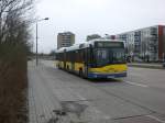 berlin Solaris Urbino auf der Linie 195 nach S-Bahnhof Mahlsdorf am U-Bahnhof Cottbusser Platz.