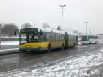 berlin Solaris Urbino auf der Linie M41 nach Baumschulenweg Sonnenallee/Baumschulenstra�e am Hauptbahnhof.