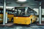 Postauto Bumann, Ausserberg Nr. 8/VS 16'291 Volvo am 14. Februar 2009 Visp, Bahnhof