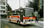 Berner Oberland Aus dem Archiv: STI Thun Nr. 10/BE 26'636 MAN/G�ppel (ex TSG Blumenstein Nr. 10) am 14. Februar 1999 Thun, Bahnhof (noch im TSG-Anstrich)