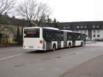 hamburg Ein Gelenkbus der PVG steht am Schenefelder Platz.