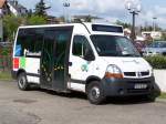 saint-avold Kleinbus Renault mit Durisotti Karrosserie am ZOB