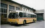 Berner Oberland Aus dem Archiv: STI Thun Nr. 46/BE 396'546 Saurer/R&J SH am 19. M�rz 1999 Thun, Garage