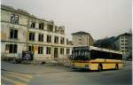 mercedes-benz-o-405--hochflur-stadtversion Aus dem Archiv: STI Thun Nr. 60/BE 452'460 Mercedes/R&J O 405 am 25. M�rz 1999 Thun, Aarefeld (im Hintergrund wird das alte Aarefeldschulhaus abgebrochen!)