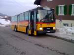 Postauto NAW vom Postauto-Unternehmer Marcel Flury, G�nsberg (SO) am 13.03.09 auf dem Mittler-Balmberg. Dieses Fahrzeug steht bis heute noch im Fahrplan-Einsatz aber wird im Mai 2009 durch ein Fahrzeug der neusten Generation ersetzt.