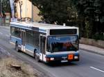 private-busunternehmen MAN im Schulbuseinsatz in Ried i.I.; 090313