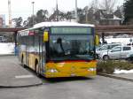 Postauto Postauto - Mercedes Citaro  ZH 387040 unterwegs auf der Linie 515 in B�lach am 20.02.2009