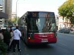 sevilla 25.02.09,MAN Asta Sunsundegui als Linie 29 auf der Avenida de Luis Montoto in Sevilla/Spanien.