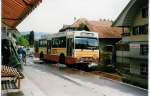 Berner Oberland Aus dem Archiv: STI Thun Nr. 30/BE 419'030 Volvo/R&J (ex SAT Thun Nr. 30) am 16. Mai 1999 Gwatt bei Thun (w�hrend dem Hochwasser in Thun)