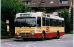 Berner Oberland Aus dem Archiv: STI Thun Nr. 31/BE 419'031 Volvo/R&J (ex SAT Thun Nr. 31) am 14. Juni 1999 Thun, Schorenfriedhof