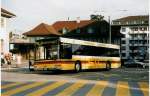 MAN Niederflurbus 2. Generation Aus dem Archiv: STI Thun Nr. 11/BE 26'748 MAN (ex TSG Blumenstein Nr. 2) am 4. Juli 1999 Thun, Bahnhof