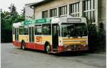 Berner Oberland Aus dem Archiv: STI Thun Nr. 26/BE 419'025 Volvo/R&J (ex SAT Thun Nr. 26) am 27. Juli 1999 Thun, Garage