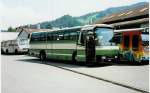 Berner Oberland Aus dem Archiv: STI Thun Nr. 43/BE 26'730 Neoplan (ex AGS Sigriswil Nr. 2) am 30. Juli 1999 Thun, Garage