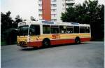 Berner Oberland Aus dem Archiv: STI Thun Nr. 30/BE 419'030 Volvo/R&J (ex SAT Thun Nr. 30) am 18. August 1999 Thun, Garage