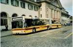 MAN Niederflurbus 1. Generation Aus dem Archiv: STI Thun Nr. 71/BE 385'871 MAN am 27. September 1999 Thun, Bahnhof
