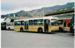 Berner Oberland Aus dem Archiv: STI Thun Nr. 50/BE 396'550 Saurer/R&J SH am 9. November 1999 Thun, Garage