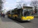berlin Volvo V7000 auf der Linie 118 nach Steinst�cken am S-Bahnhof Wannsee.