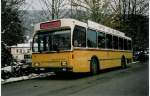 Berner Oberland Aus dem Archiv: STI Thun Nr. 58/BE 413'458 Saurer/R&J SH am 22. November 1999 Thun, Schiffl�ndte