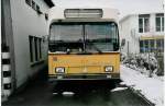 Berner Oberland Aus dem Archiv: STI Thun Nr. 50 Saurer/R&J SH am 24. November 1999 Thun, Garage (jetzt beginnt langsam aber sicher die Ausrangierung der Saurer bei den STI)