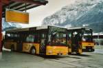 Postauto AVG Meiringen Nr. 72/BE 614'040 MAN am 16. Februar 2009 Meiringen, Postautostation