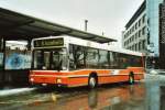 MAN Niederflurbus 1. Generation BOGG Wangen b.O. Nr. 80/SO 21'063 MAN (ex SOO Olten Nr. 80) am 17. Februar 2009 Olten, Bahnhof