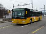 mercedes-benz-o-530-i-citaro Postauto - Mercedes Citaro ZH 401766 unterwegs auf der Linie 525 in B�lach am  20.02.2009 .. Der Bus ist mit einem Kleinen Wappen von Oberglatt unterwegs auf der Front .. 