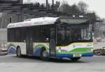 Solaris Urbino Stadtbus Kreuzlingen - Solaris Bus Nr.89  TG 161789 unterwegs auf der Linie 901 in Kreuzlingen beim Bahnhof am 20.02.2009