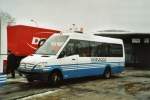Mercedes-Benz Sprinter WilMobil, Wil Nr. 207/SG 157'346 Mercedes am 18. Februar 2009 Wil, Bahnhof