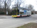 berlin MAN Lion's City DD (Doppelstock) auf der Linie 100 nach S+U Bahnhof Alexanderplatz an der Haltestelle Tiergarten Gro�er Stern.