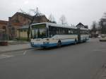 mercedes-benz-o-405-n-niederflur-stadtversion Mercedes-Benz O 405 N (Niederflur-Stadtversion) auf der Linie 739 nach K�nigs Wusterhausen Kirchhof am S-Bahnhof K�nigs Wusterhausen.