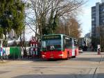 mercedes-benz-o-530-i-citaro VB Biel - Mercedes Citaro Nr.127  BE 560127  unterwegs in Nidau auf der Neuen Linie 8A am 07.03.2009