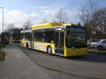 berlin MAN Niederflurbus 3. Generation (Lions City) auf der Linie X49 nach S-Bahnhof Messe Nord/ICC an der Haltestelle Staaken Hahneberg.