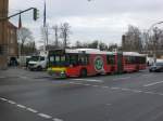 berlin MAN Niederflurbus 2. Generation auf der Linie X83 nach Lichtenrade Nahariyastra�e am S-Bahnhof Lankwitz.