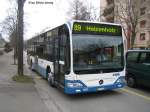 zurich VBZ CitaroII Nr. 610 bei der Station Hubertus am 28.3.09