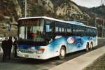 setra-s-400er-serie LLB Susten Nr. 1/VS 38'001 Setra am 1. M�rz 2009 Leuk, Garage