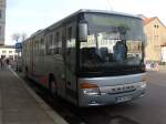 setra-s-400er-serie WSF-VV83, der einzige SETRA S415UL der RVG Wei�enfels, steht am 18.03.2009 in Pausenstellung auf dem Wei�enfelser Busbahnhof.