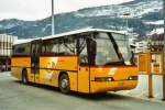 Postauto Rey, Ayent Nr. 258/VS 84'258 Neoplan am 1. M�rz 2009 Sion, Bahnhof