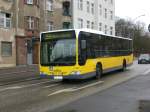 berlin Mercedes-Benz O 530 II (Citaro Facelift) auf der Linie 259 nach Malchow Dorfstra�e an derHaltestelle Wei�ensee Berliner Allee/Indira-Ghandi-Stra�e.