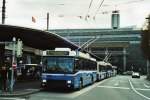 luzern VBL Luzern Nr. 275 NAW/R&J-Hess Trolleybus am 7. M�rz 2009 Luzern, Bahnhof