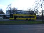 berlin MAN Lion's City DD (Doppelstock) auf der Linie 120 nach Hauptbahnhof am U-Bahnhof Paracelsius Bad.