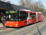 MAN Niederflurbus 2. Generation 03.04.09,MAN der HCR Nr.78 in Wanne Eickel.